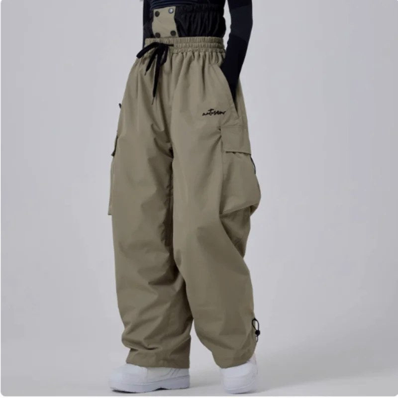 Pantalon de ski RFST Baggy Cargo – 15K, poches profondes