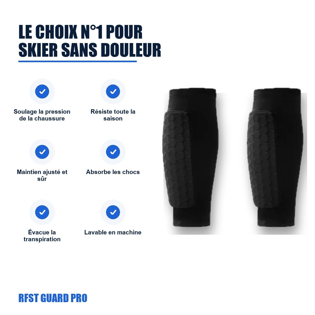 RFST Guard Pro – le choix n°1 pour skier sans douleur